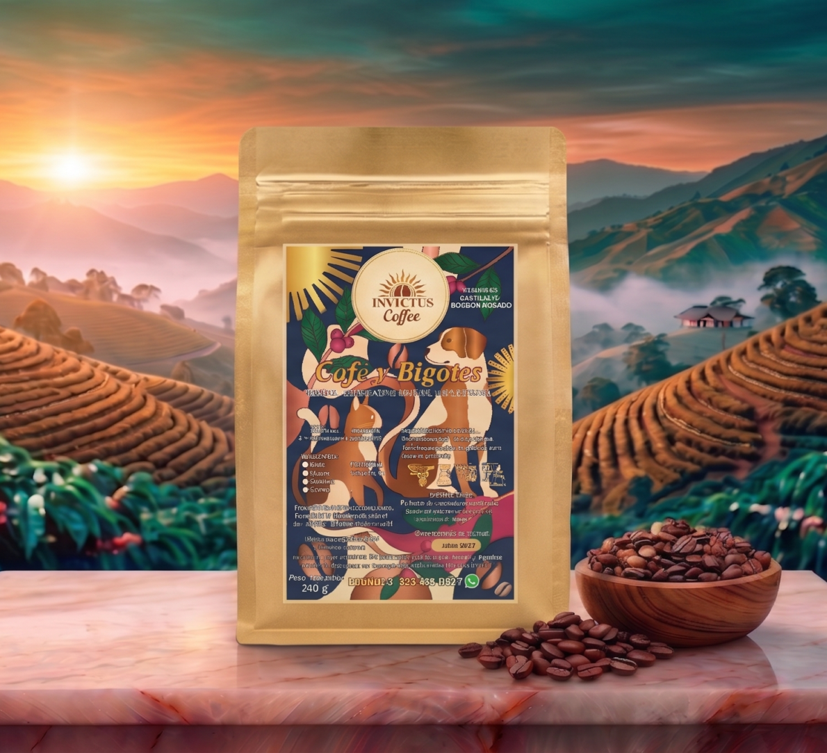 Invictus "Café y Bigotes" (Blend)